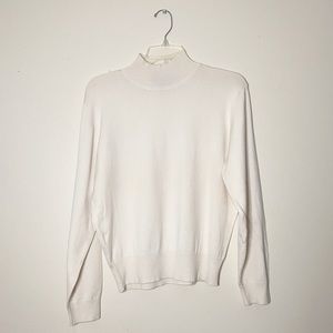 NWT Tesori Long-Sleeved Ivory Sweater (Large)